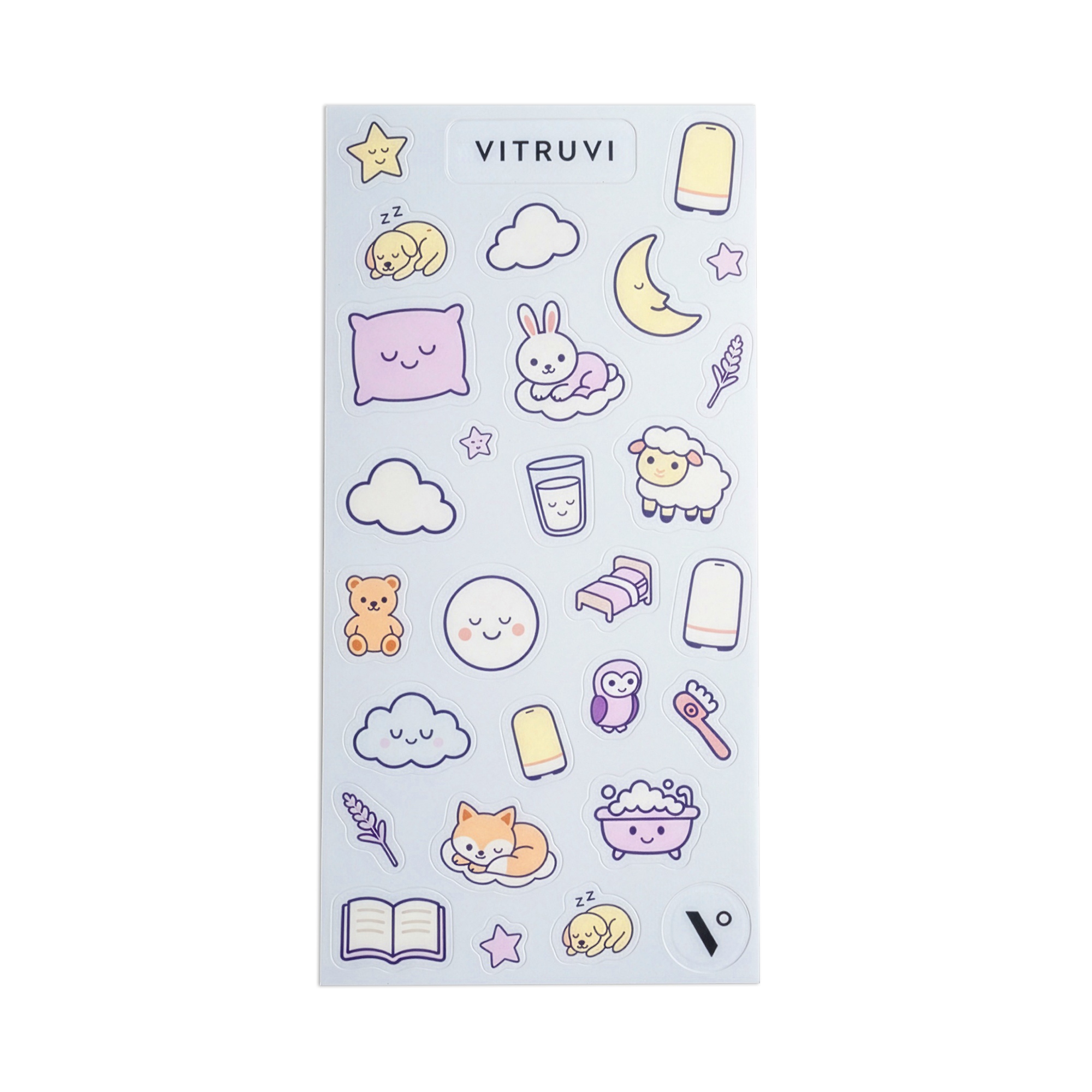 Glow and Cloud Sticker Sheet