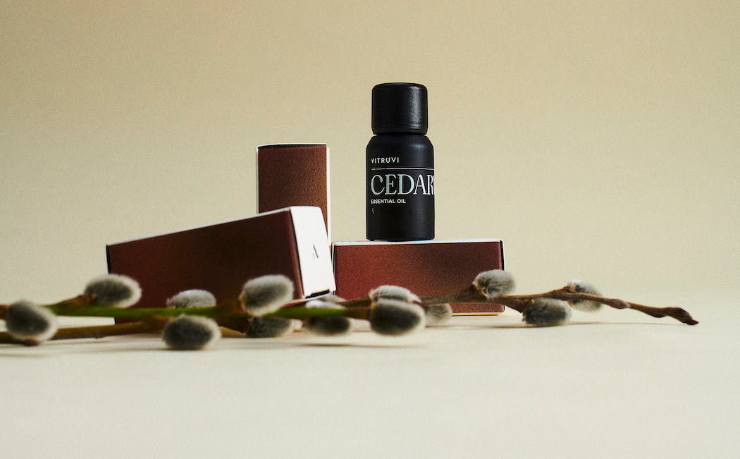Cedarwood Essential Oil Benefits & Uses